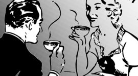 Tadi malam, angin berhembus kencang. Untung saja ada sajian coffe di Lee. Ilustrasi: berandalappung.com