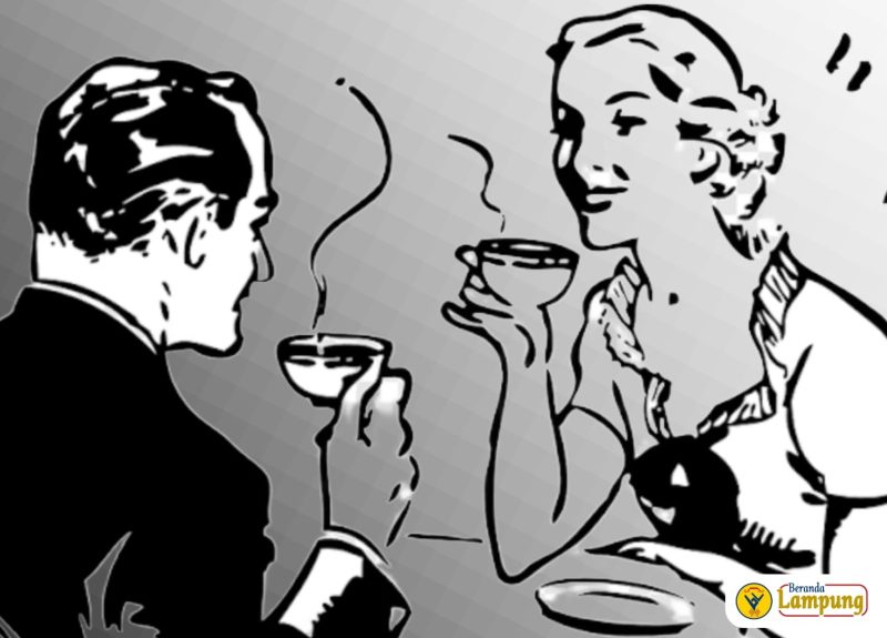 Tadi malam, angin berhembus kencang. Untung saja ada sajian coffe di Lee. Ilustrasi: berandalappung.com