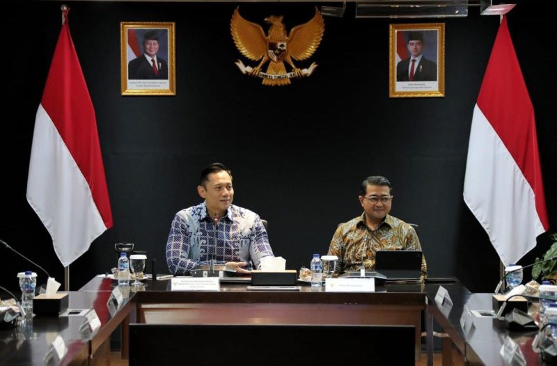 Menteri Koordinator Bidang Infrastruktur dan Pembangunan Kewilayahan, Agus Harimurti Yudhoyono. Foto: Ist
