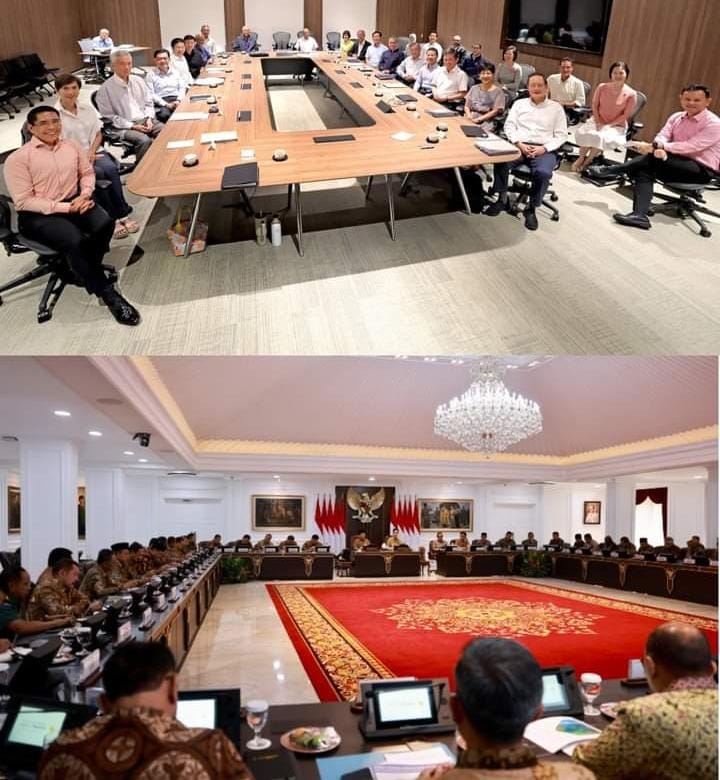 Rapat Kabinet, Negara Kaya Vs Negara Miskin. Ilustrasi: Istimewa