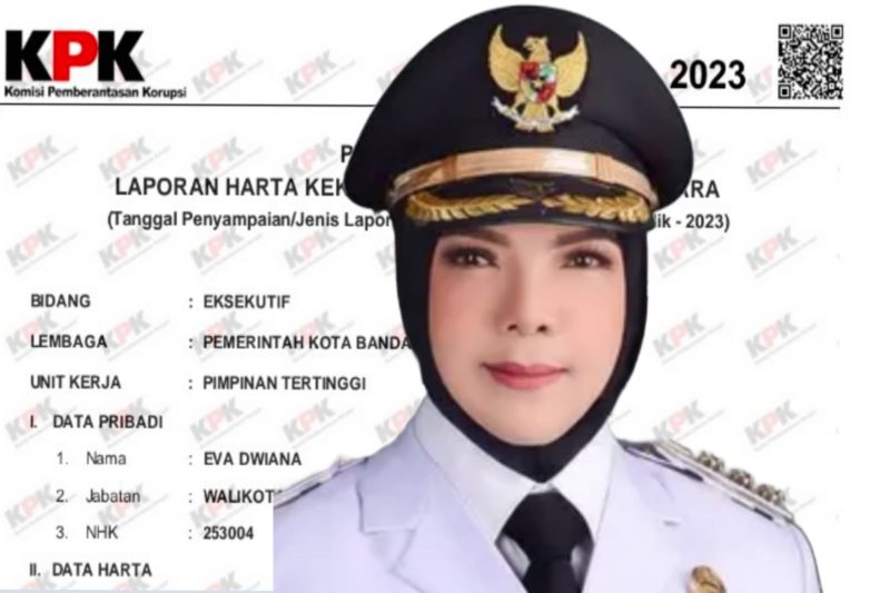 Laporan Harta Kekayaan Penyelenggara Negara (LHKPN) dengan total kekayaan sebesar Rp14.397.185.912 per 19 Maret 2024 yang dilansir dari website https://elhkpn.kpk.go.id.