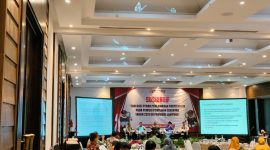 Bawaslu Lampung gelar Soswatif Pilkada 2024. Foto: Wildan hanafi/berandalappung.com