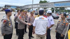 Polda Lampung bersama instansi terkait menggelar Rakor dan ekspose persiapan Operasi Lilin Krakatau 2024.