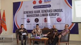 UTB Lampung gelar diskusi Hari Anti Korupsi. Foto: UTB Lampung