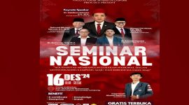 BEM FH Unila Gelar Seminar Bersama Gubernur Terpilih Menuju Indonesia Emas 2045. 