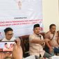 Anggota DPRD Lampung Wahrul Fauzi Silalahi disaat gelar konferensi pers di kantornya. Foto: Wildanhanafi/berandalappung.com