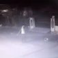 Rekaman CCTV yang melihatkan penyerangan yang dilakukan kelompok pemuda dengan senjata tajam di Bandarlampung, Rabu (18/12/2024). 
