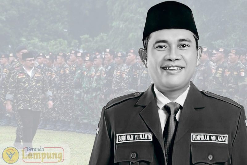 Ketua PW GP Ansor Lampung, Budi Hadi Yunanto. Ilustrasi: Wildanhanafi/berandalappung.com