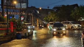 BPBD Kota Bandar Lampung mengingatkan warga untuk waspada terhadap potensi banjir di Kecamatan. Foto: Wildanhanafi/berandalappung.com