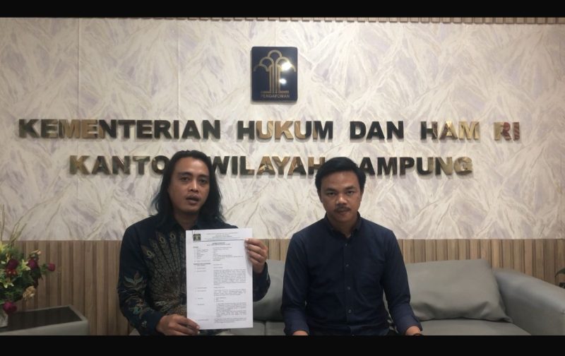Kuasa hukum Sanggar Seni Bunga Mayang Heri Hidayat. 
