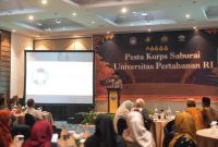 Rahmat Mirzani Djausal Hadiri Pesta Korps Saburai Unhan RI. Foto: Tim RMD