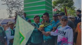 HAB Kementerian Agama yang ke-79, Kantor Kementerian Agama (Kemenag) Kabupaten Way Kanan menggelar jalan sehat. 
