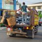 Mobil pengangkut sampah Dinas Lingkungan Hidup Kota Bandar Lampung. Foto: Wildanhanafi/berandalappung.com