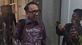 Bupati Waykanan Raden Adipati Surya diperiksa Kejati Lampung. 