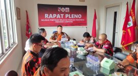Rapat Pleno MPW Pemuda Pancasila Lampung. Foto: Ist