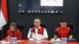 Rapat persiapan HUT PDIP di Kantor PDIP Lampung. Dokumen: PDIP Lampung. 