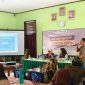Konten Kreator media Rilis.id Kalbi Rikardo saat memaparkan materi. Foto: berandalappung.com