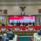DPRD Lampung Gelar Rapat Paripurna untuk Pengesahan Pengangkatan Gubernur dan Wakil Gubernur Periode 2025-2030. Foto: Wildanhanafi/berandalappung.com