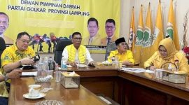 Ketua Pelaksana Musda DPD I Golkar Lampung, Ismet Roni. 