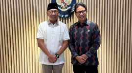 Gubernur Lampung Terpilih Rahmat Mirzani Djausal temui Kementrian Kesehatan RI. Foto: Ist