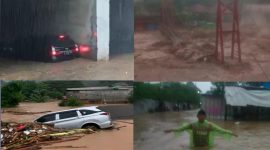 Dokumen Banjir di Kota Bandar Lampung. Foto: Ist