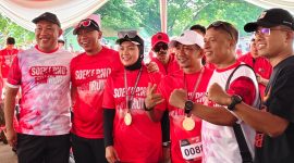 Gubernur Lampung Terpilih Rahmat Mirzani Djausal dan Ketua Bappilu PDIP Lampung Umar Ahmad. Foto: Wildanhanafi/berandalappung.com