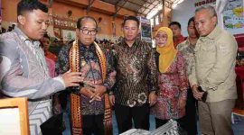 Penjabat (Pj) Gubernur Lampung, Samsudin, membuka Teknokrat Academic Expo “The Future Of Technology From Inspiration To Innovation.