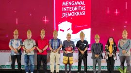 Bawaslu Lampung gelar rapat evaluasi dan refleksi pemilu serentak tahun 2024. Foto: Wildanhanafi/berandalappung.com