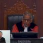 Tangkap layar YouTube Mahkamah Konstitusi membacakan hasil putusan. 