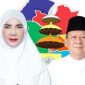 Walikota dan Wakil Walikota Bandar Lampung Eva-Deddy akan segera dilantik. Dok: Ist