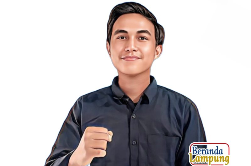 Mahasiswa Fakultas Ilmu Sosial dan Ilmu Politik Universitas Lampung, Susilo Hidayat Rangga. Ilustrasi: Wildanhanafi/berandalappung.com