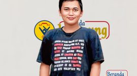 Ketua Aliansi Jurnalis Independen (AJI) Bandar Lampung, Dian Wahyu Kusuma. Ilustrasi: Wildanhanafi/berandalappung.com