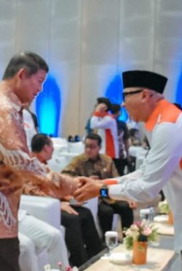 Gubernur Lampung Rahmat Mirzani Djausal Hadiri Pengukuhan Srikandi Jaga Desa, Dorong Peran Perempuan Membangun Desa