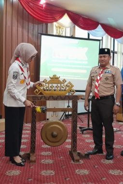 Jihan Cetak Pramuka Garda Perubahan
