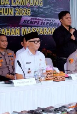 Pemprov Lampung Dukung Penuh Pemberantasan Narkotika, Perkuat Sinergi Jaga Keamanan Lampung